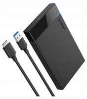 Obudowa zewnętrzna dysku HDD/SSD 2,5" UGREEN US221, SATA, USB 3.0 (czarna)