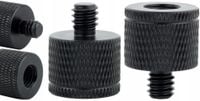 Adapter tuleja redukcja 1/4" na M8 statywowa czarna do statywu lampy 20 mm