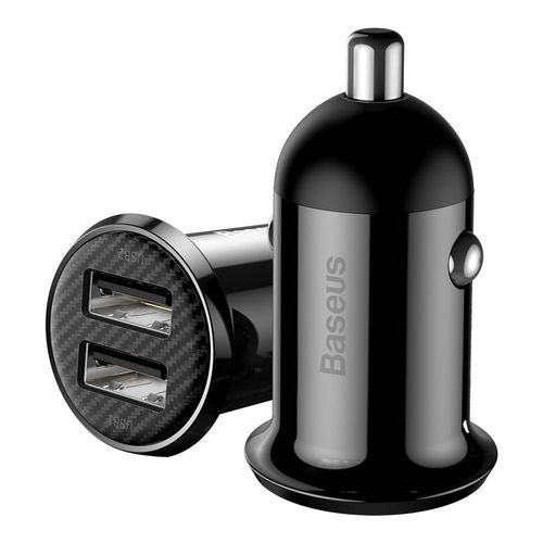 ładowarka samochodowa grain pro 2x usb 4.8a czarny na Arena.pl