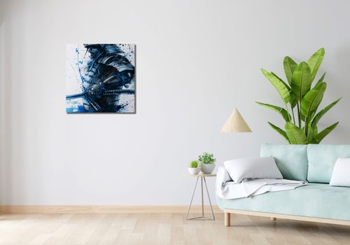 Obraz 60x60cm Samuraj w Błękicie na Arena.pl