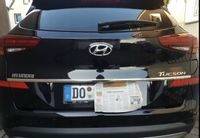 Hyundai TUCSON 2019+ LISTWA CHROM na KLAPE NAD TAB