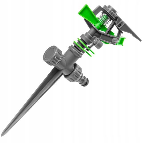 MOCNY ZRASZACZ PULSACYJNY OGRODOWY WBIJANY OBROTOWY DO TRAWY 360° JAKOŚĆ na Arena.pl