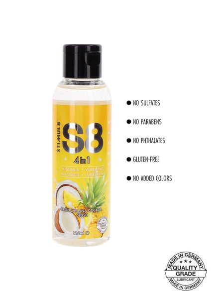 S8 4-In-1 Dessert Lube 125Ml Pineapple zdjęcie 3