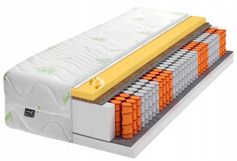 Materac ALOE VERA VISCO KOKOS 160x200 7 Stref LUX zdjęcie 6