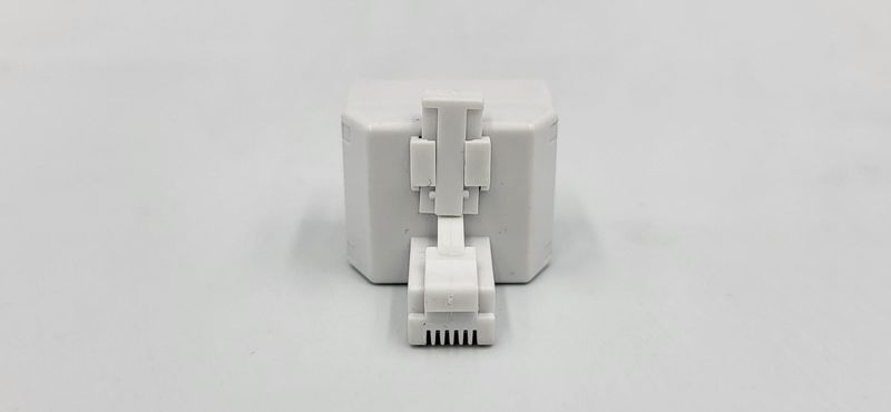 Rozgałęźnik telefoniczny 1M/2F 6p4c zdjęcie 2