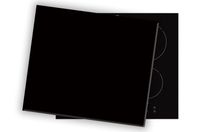 SZKLANA DESKA NA KUCHENKĘ 60x52 082A CZARNY