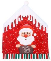 POKROWIEC NA KRZESŁO OZDOBA ŚWIĄTECZNA MIKOŁAJ