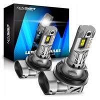 ŻARÓWKI LED H11 BARDZO MOCNE 20000LM DOPASOWANE 1 DO 1