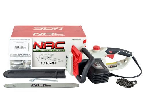 PIŁA ELEKTRYCZNA PILARKA NAC CE18-35-N-H MOC 1800 W PROWADNICA 35 CM na Arena.pl