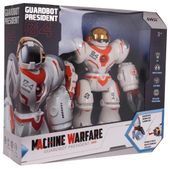 Wielofunkcyjny Robot Pomarańczowo Biały R/C