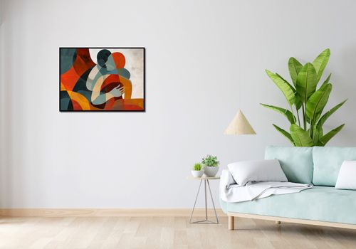 Plakat 80x60cm Objęcia na Arena.pl