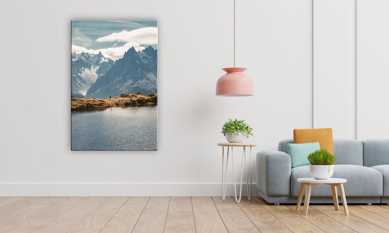 OBRAZ NA PŁÓTNIE 105 W górach 70x100cm zdjęcie 5