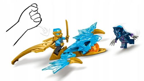 LEGO NINJAGO 71802 Atak powstającego smoka Nyi na Arena.pl