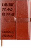 Notatnik A5 notes skórzany PERSONALIZOWANY GRAWER prezent dla szefa