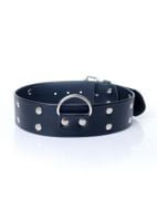 obroża z ćwiekami fetish b series 4 cm regulowana