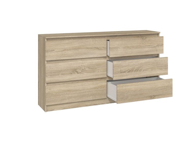 KOMODA MALWA M6 140 - DĄB SONOMA zdjęcie 2