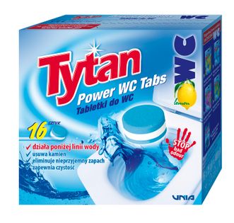Tabletki do WC Tytan Power Tabs 16szt