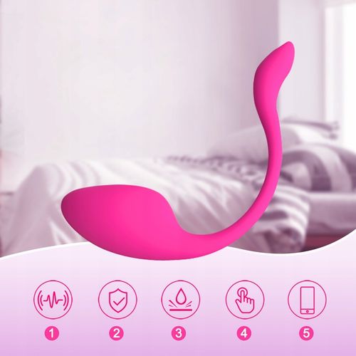 Wibrator sterowany aplikacją wibrujące jajko APP na Arena.pl