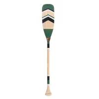 Pagaj John Paddle Ozdoba Kolorowy Malowany 120 cm WZ7 ze skórzaną pionową zawieszką 120 cm