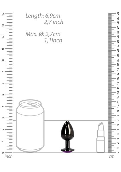 Heart Gem Butt Plug - Small zdjęcie 8