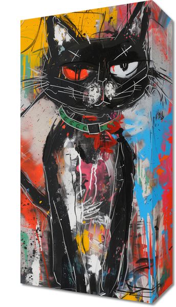 Obraz 20x40cm Gburowaty Kiciak zdjęcie 1