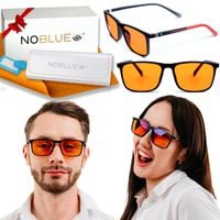 OKULARY DO KOMPUTERA BLOKUJĄCE ŚWIATŁO NIEBIESKIE.NAJLEPSZE NA RYNKU.2xETUI