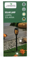 Gardenic Lampa solarna POCHODNIA duża 12 LED efekt płomienia ciepłe światło