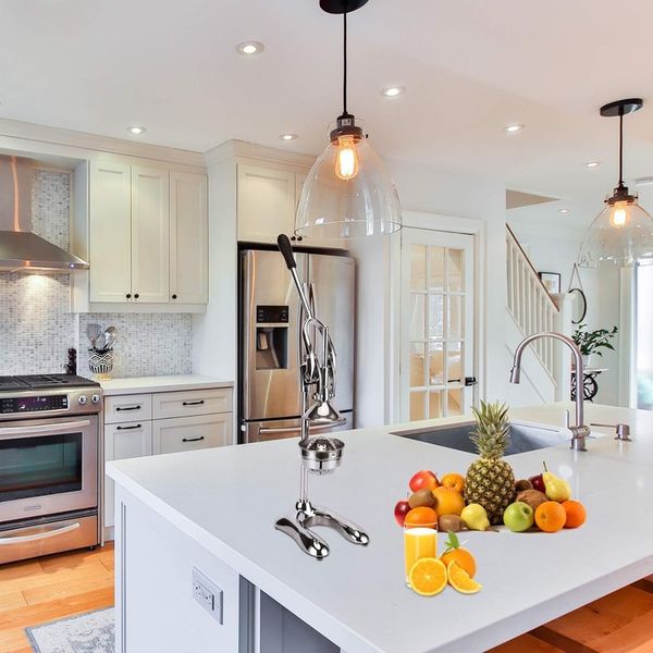 RĘCZNA WYCISKARKA DO CYTRUSÓW OWOCÓW CIĘŻKA SOLIDNA NIERDZEWNA PRASA CYTRYN zdjęcie 14