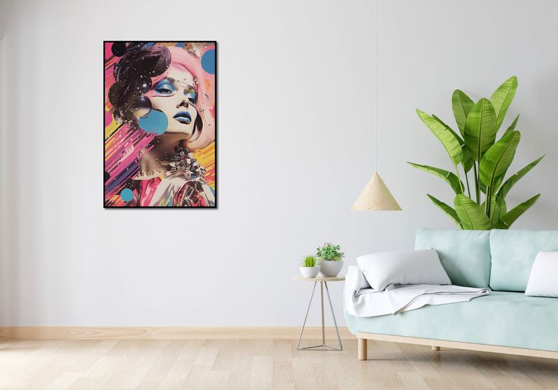 Plakat 67,5x100cm Portret Neo zdjęcie 4