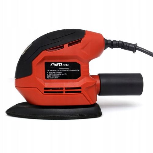 SZLIFIERKA MIMOŚRODOWA WIELOFUNKCYJNA POLERKA DELTA DO GIPSU DREWNA 900W na Arena.pl
