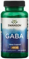 SWANSON GABA 500mg 100 kaps