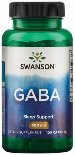 SWANSON GABA 500mg 100 kaps na Arena.pl