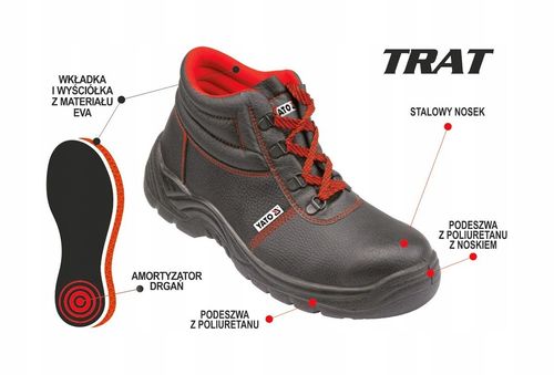 YATO BUTY ROBOCZE TRAT S1 ROZMIAR 41 na Arena.pl