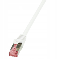 Patchcord LogiLink CQ2061S CAT.6 S/FTP 3m, biały