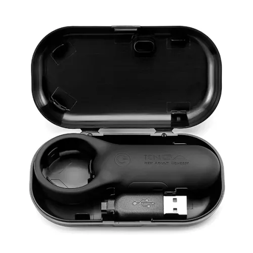 tenga svr smart vibe ring plus black - silikonowy pierścień wibrujący na Arena.pl