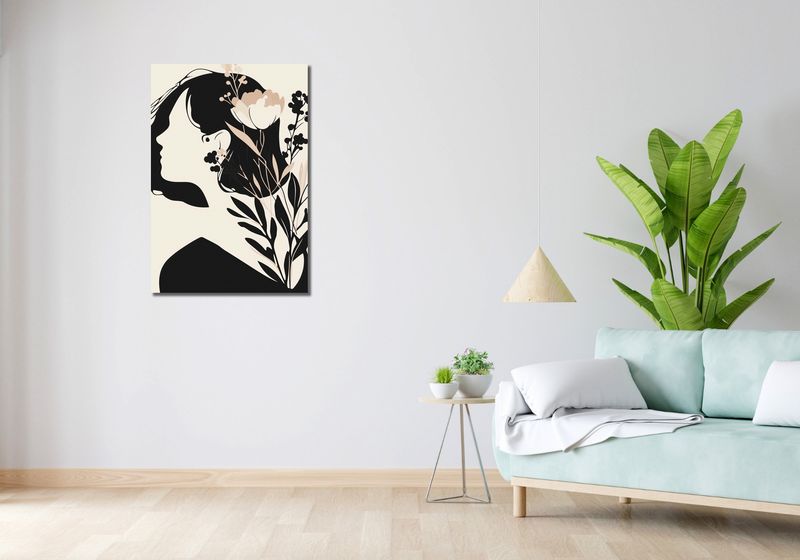 Obraz 60x90cm Szept w Głębi zdjęcie 2