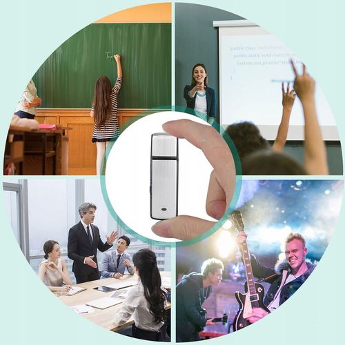 Mini Dyktafon szpiegowski podsłuch PENDRIVE ukryty rejestrator głosu USB na Arena.pl