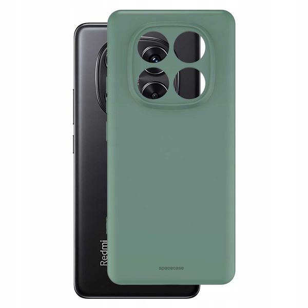 Spacecase Silicone Case 3.0 Redmi Note 14 Pro 5G Green zdjęcie 2