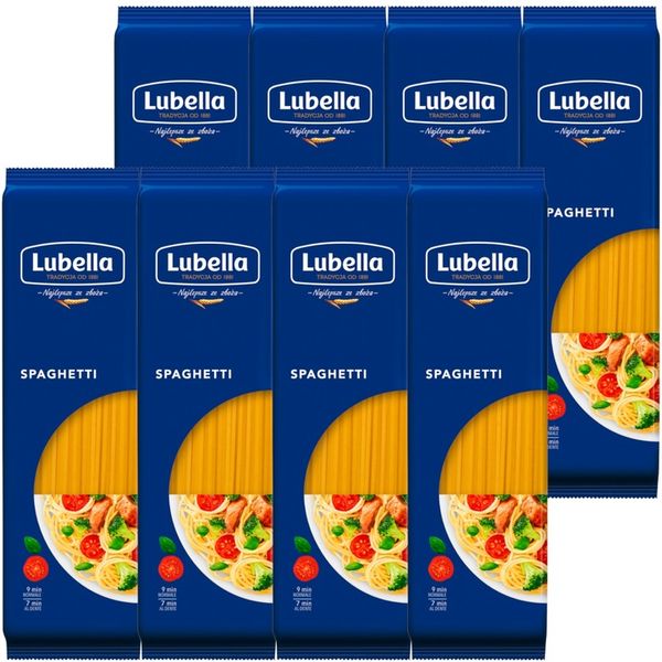 Makaron spaghetti Lubella pszenny 8x400 g zdjęcie 1