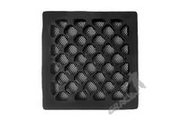 KRATKA WENTYLACYJNA NR 09A Z SIATKĄ KWADRATOWA DUŻA Z KOŁNIERZEM ŻELIWNA KOMINKOWA ZEWNĘTRZNA WEWNĘTRZNA SIATKA KRATA RUSZT