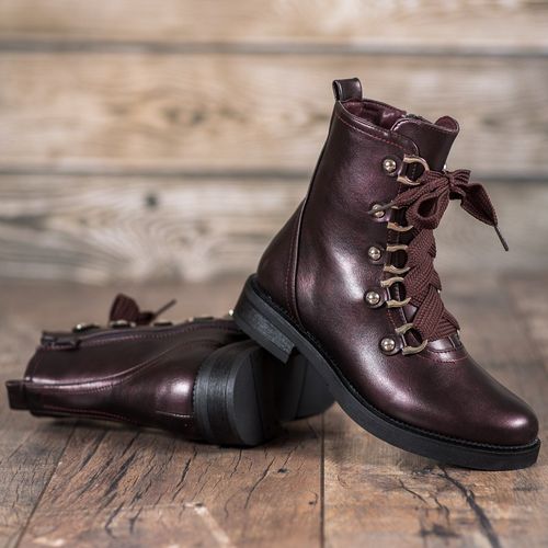 Sznurowane Botki r.39 na Arena.pl