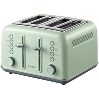 BUYDEEM Toster na 4 kromki, model DT640E, kolor Cozy Greenish, EU