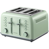 BUYDEEM Toster na 4 kromki, model DT640E, kolor Cozy Greenish, EU