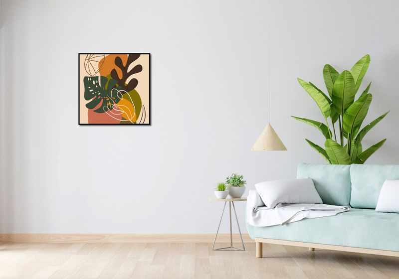 Plakat 60x60cm Leśna Kompozycja zdjęcie 4