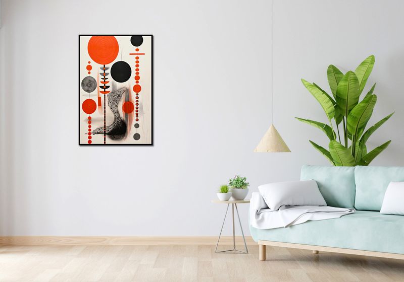 Plakat 61x91,5cm Kontrastowy Kosmos zdjęcie 4