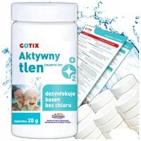 Aktywny Tlen do Basenu Jacuzzi SPA Chemia Basenowa bez Chloru Tabletki