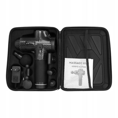 Pistolet Do Masażu Masażer Do Ciała Szyi Karku Pleców Stóp + 6 Końcówek Pro na Arena.pl