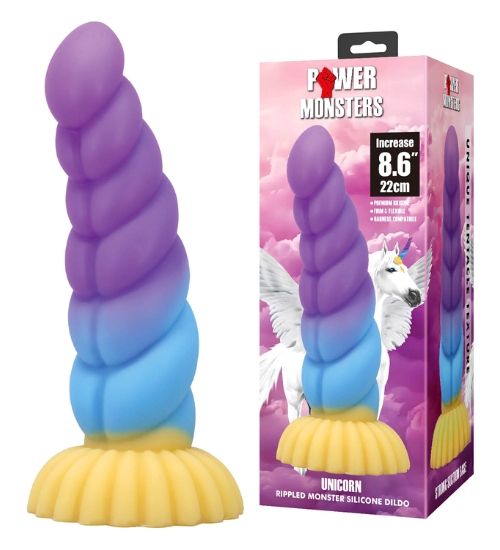 Kolorowe dildo jednorożca zdjęcie 1