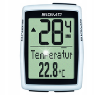 BEZPRZEWODOWY LICZNIK ROWEROWY SIGMA 12.0 WL STS CAD PODŚWIETLENIE PL MENU