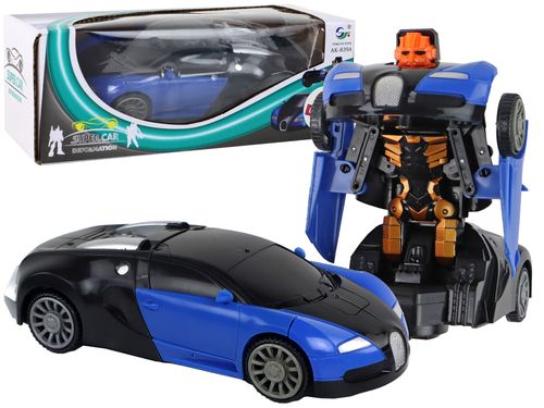 DLA DZIECI  2W1 SAMOCHÓD-ROBOT  EFEKTY ŚWIETLNE na Arena.pl